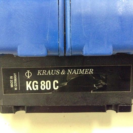 Used KRAUS & NAIMER Disconnect Switch KG 80 C #78373
