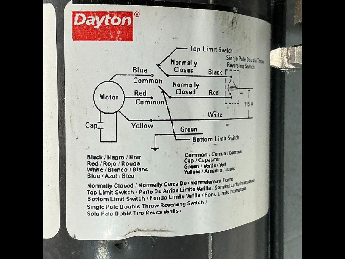 Used DAYTON 6Z086