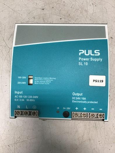 Used PULS Power Supply SL10.100 USED