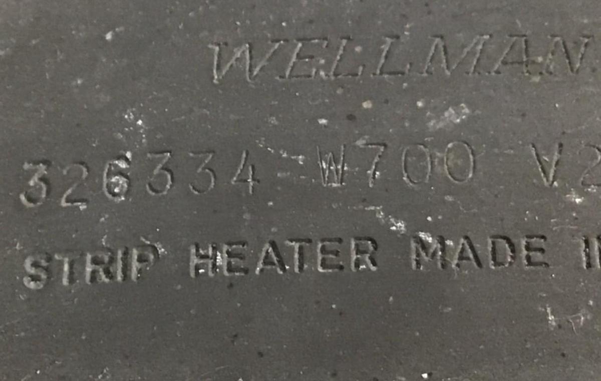 WELLMAN 700 Watt Heater Band 326334 700W NEW