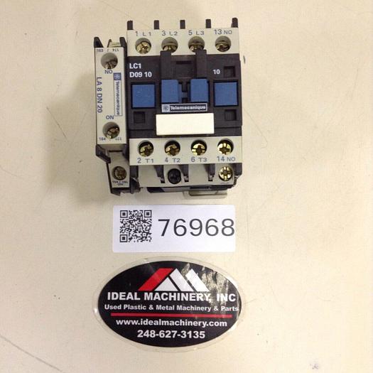 Used TELEMECANIQUE Contactor LC1D0910 #76968