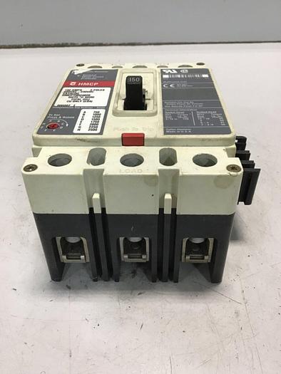 Used CUTLER HAMMER Circuit Breaker 150 Amp HMCP150U4B08 #141389