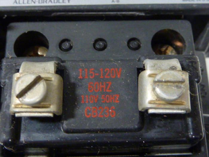 Used ALLEN BRADLEY Starter Size 1 520F-BOD SER W W32 #58020