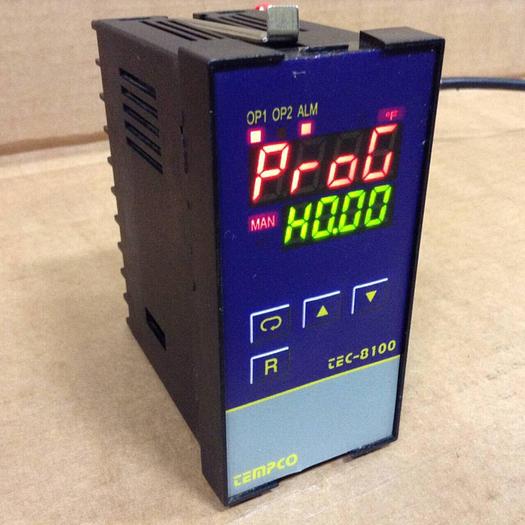 Used TEMPCO Temperature Control TEC-8100 #76890