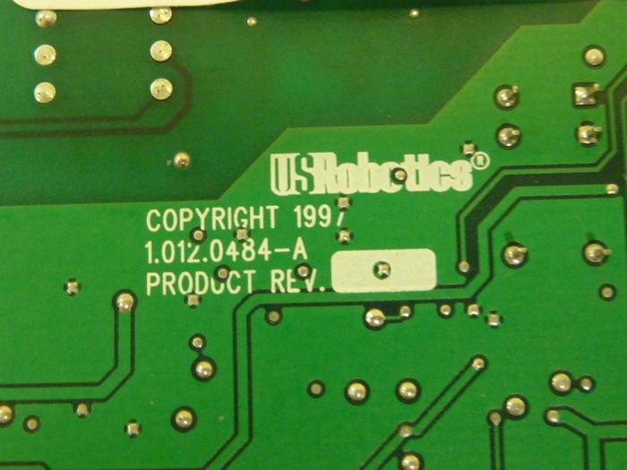 Used US ROBOTICS Network Card 1.012.0484-A #56548