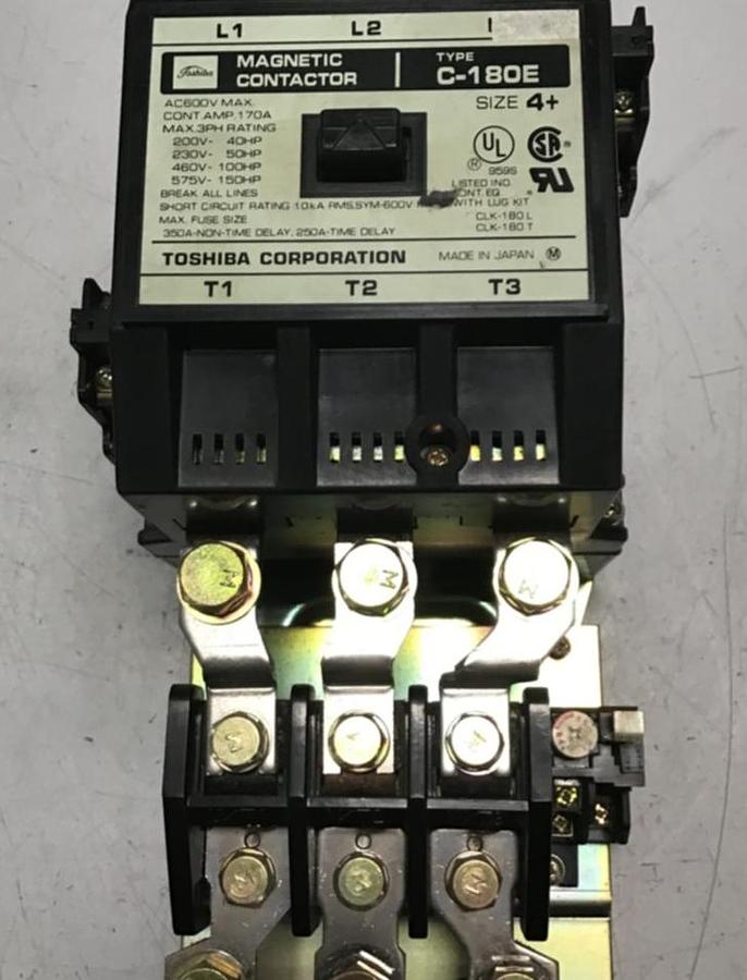 Used TOSHIBA Magnetic Contactor C-180E USED