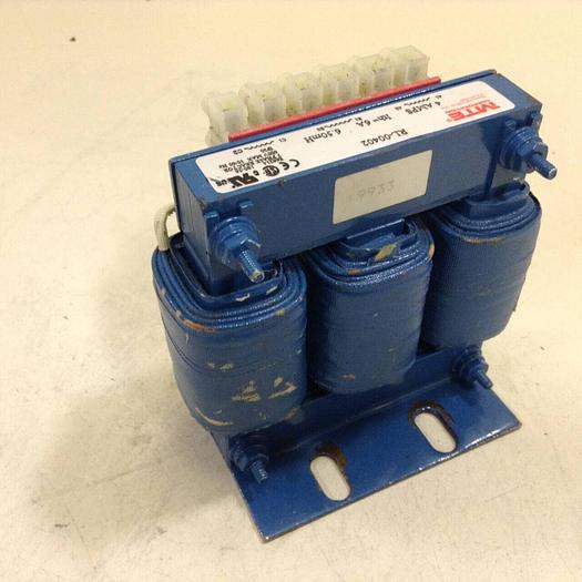 Used MTE 3 Phase Reactor RL-00402 #80489