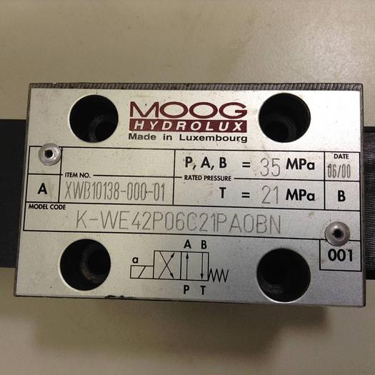Used HYDROLUX Valve KWE42P06C21PA0BN #91270