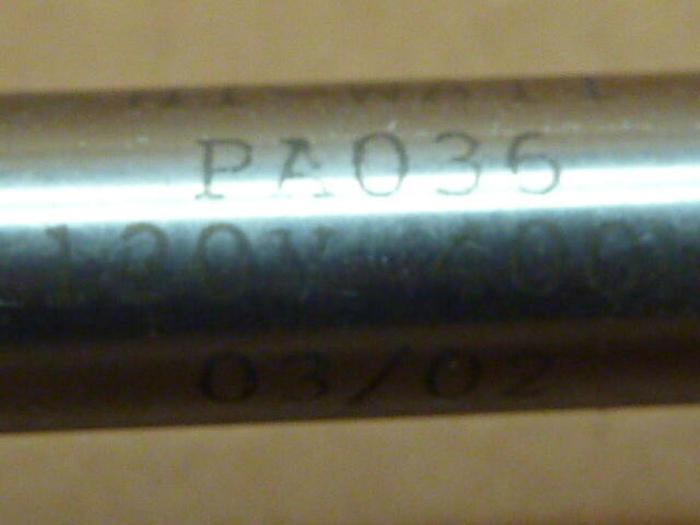 Used HI WATT Tube Heater PA036 #22486