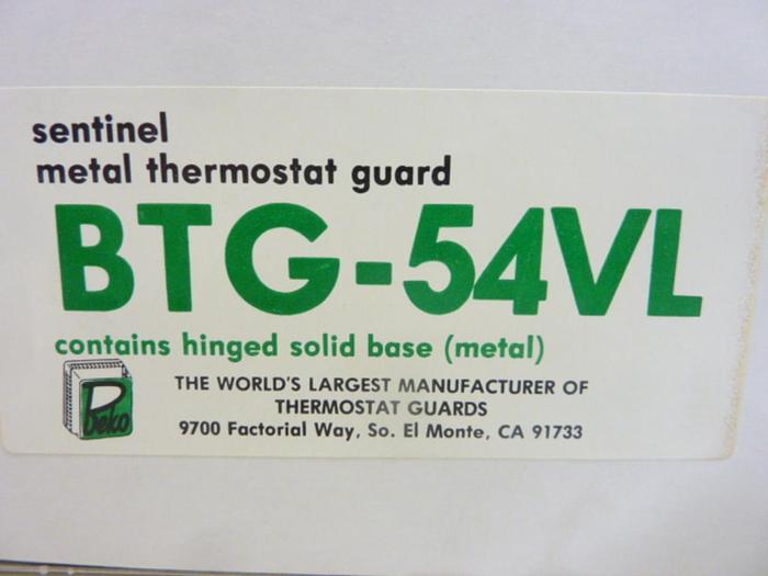 BEKO TECHNOLOGIES Metal Thermostat Guard BTG-54VL #46008