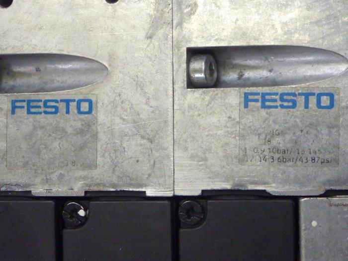Used FESTO Control Block / Valve Terminal IFB13-03 #63734