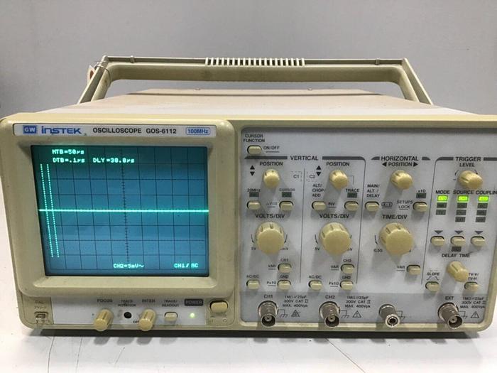 Used GW INSTEK Oscilloscope GOS-6112 #119527