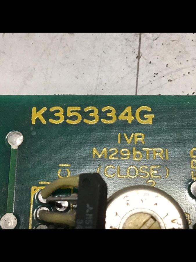 Used TOSHIBA CIRCUIT BOARD K35334G USED