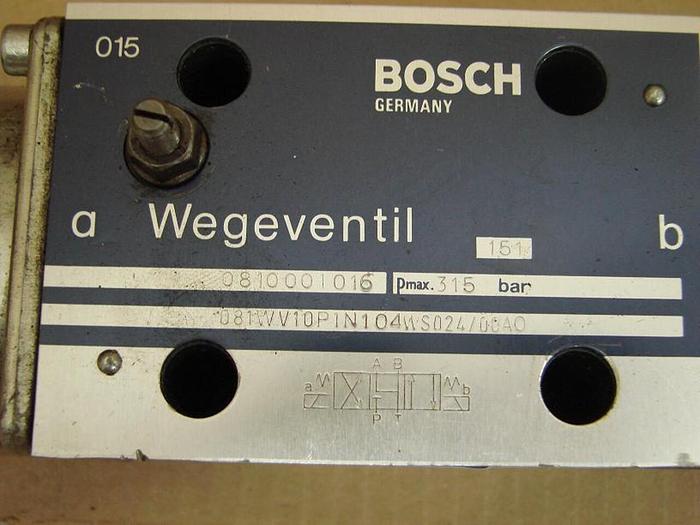 Used BOSCH Valve 0 810 001 016 Used
