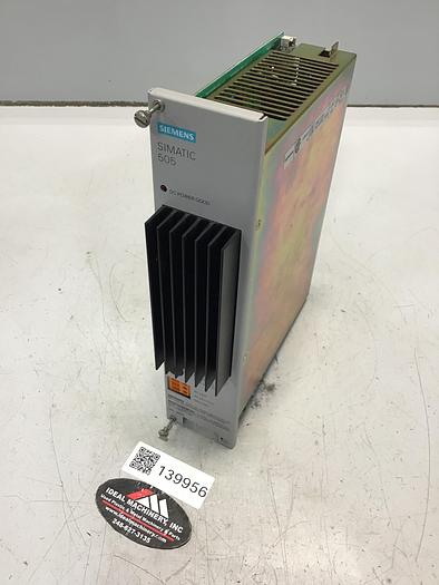 Used SIEMENS 505-6660