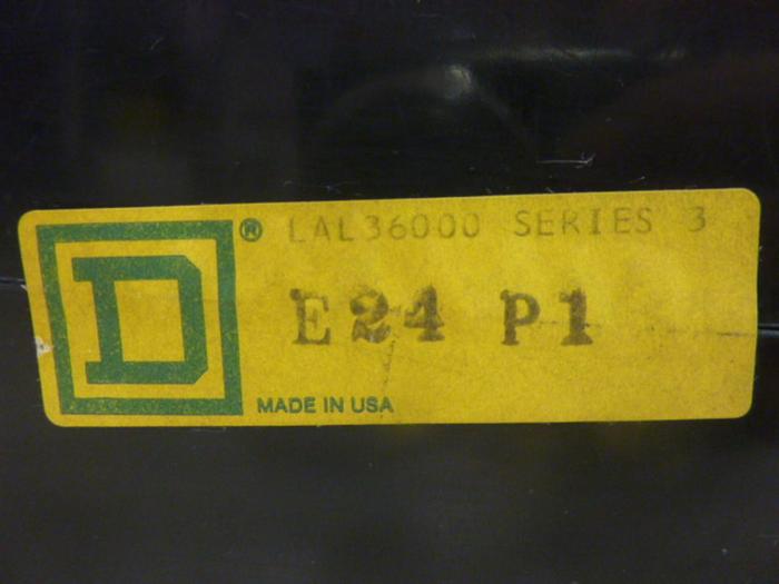 Used SQUARE D 400 Amp Circuit Breaker LAL36000 #46646