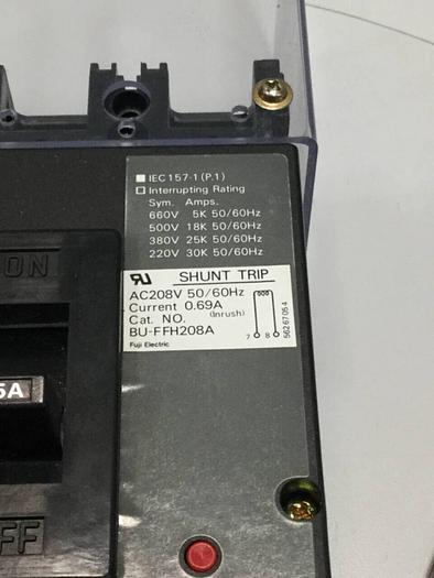 Used FUJI ELECTRIC 15 Amp Circuit Breaker BU-ESB3015 #96535
