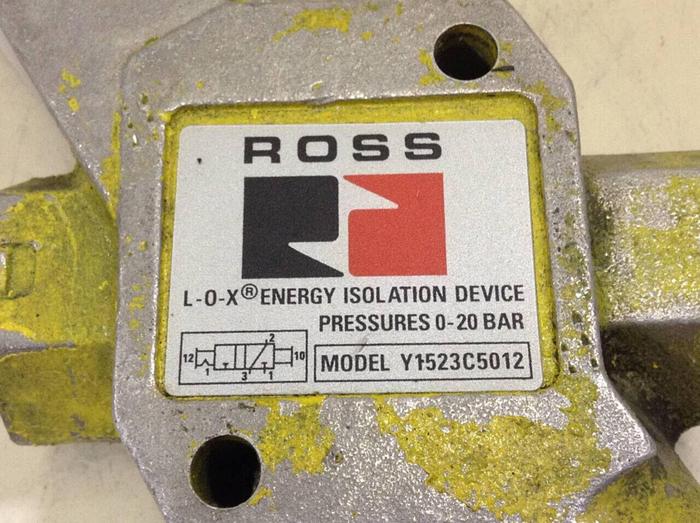 Used ROSS L-O-X Energy Isolation Device Y1523C5012 #80297
