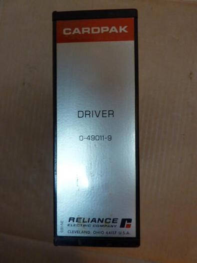 Used RELIANCE ELECTRIC Driver Cardpak 0-49011-9 #22854