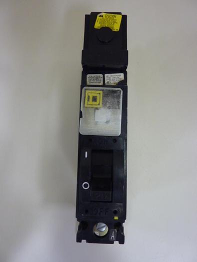 Used SQUARE D 20 Amp Circuit Breaker FHB16020A #46615