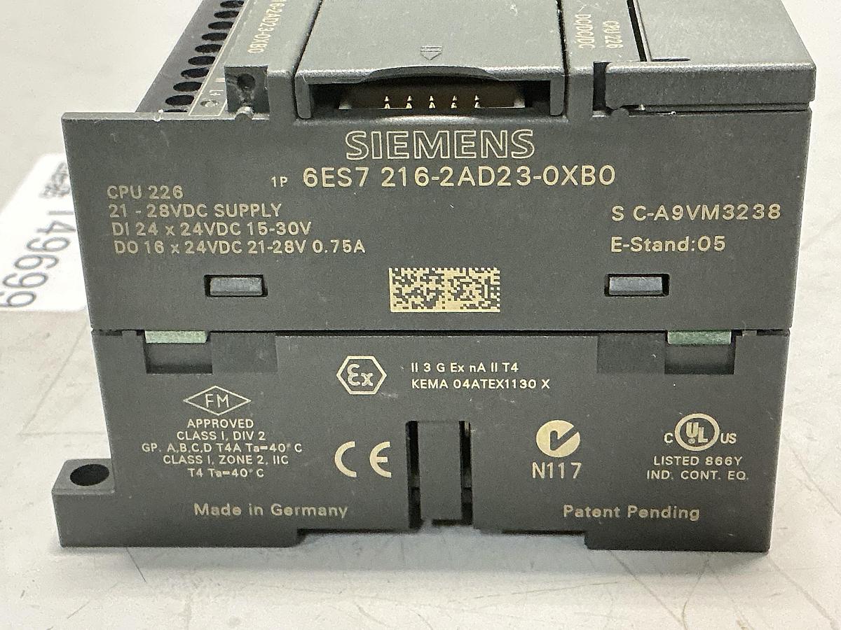 Used SIEMENS 6ES7 216-2AD23-OXBO