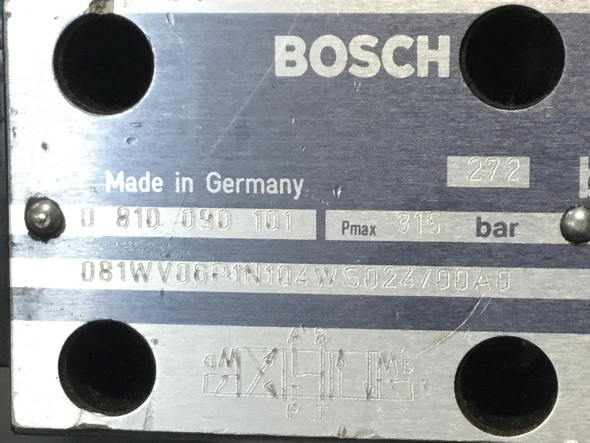 Used BOSCH Valve 0 810 050 068 Used