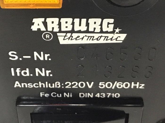 Used ARBURG Temperature Control FF10G250/500 Used