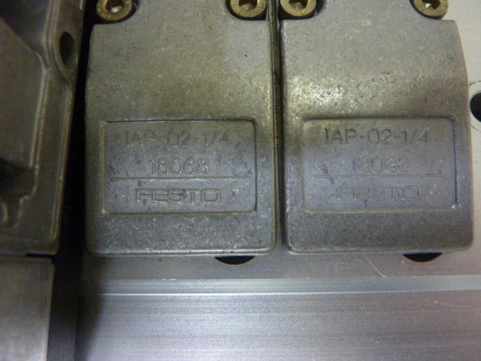 Used FESTO Control Block / Valve Terminal IFB8-02 #52705