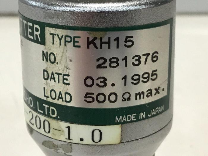 Used NAGANO Pressure Transmitter KH15-PT14-A-200-1.0 #126577
