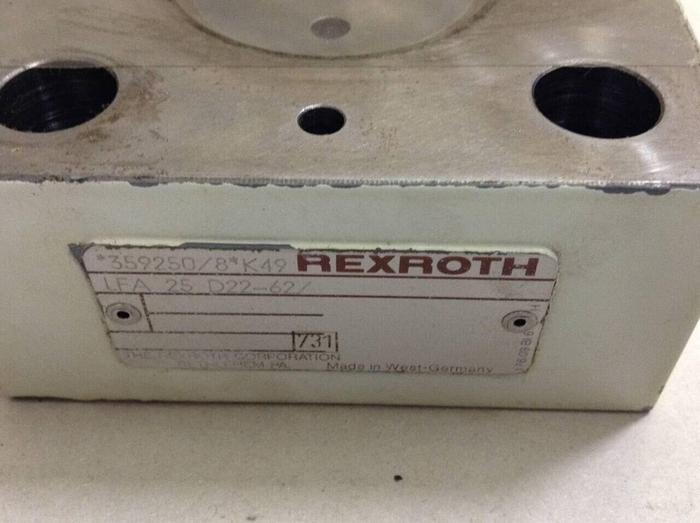 Used REXROTH Valve Block LFA25D2262 #68319