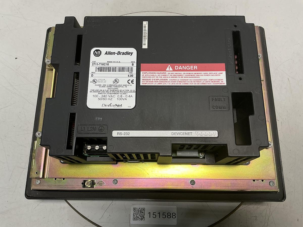 Used ALLEN BRADLEY 2711-T10C10