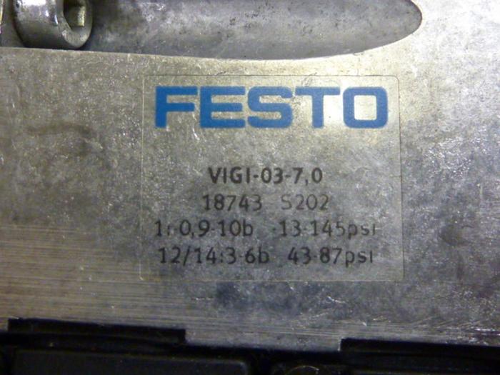 Used FESTO Control Block / Valve Terminal IFB13-03 #61269