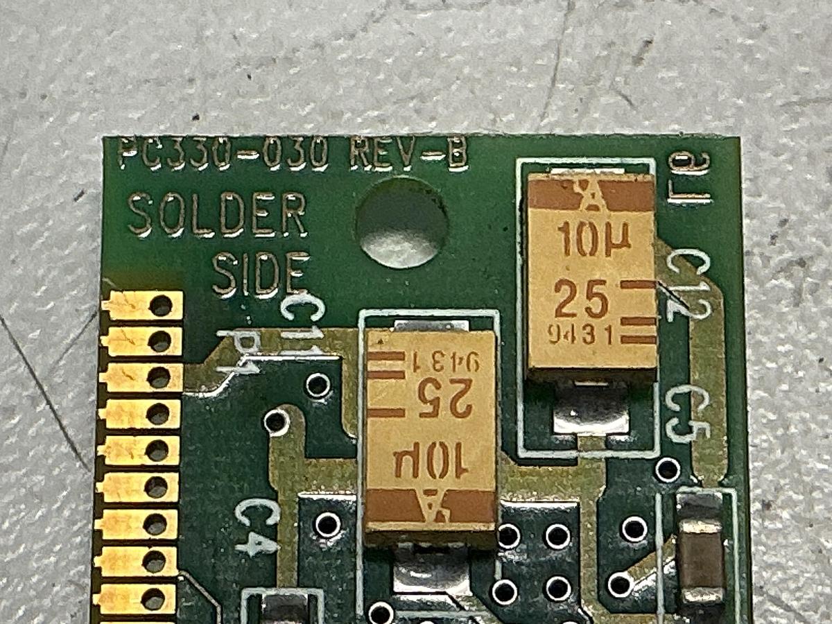 Used VAN DORN ASSY 330021 REV-C