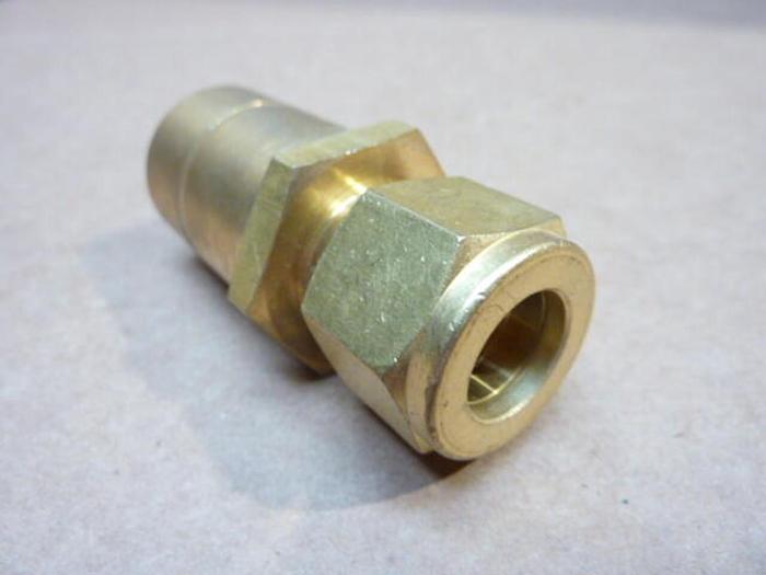 SWAGELOK Brass Tube Fitting B-810-R-16 #39563