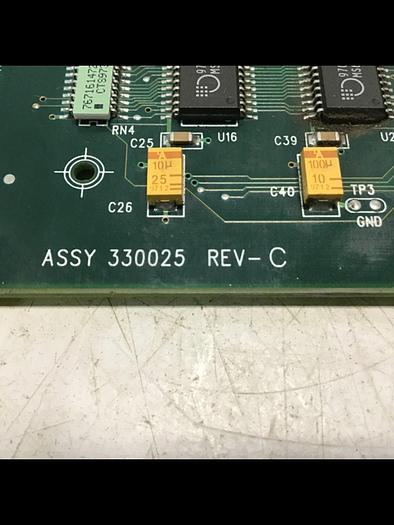 Used VAN DORN Analog Circuit Board 330025 PC330-025 Used