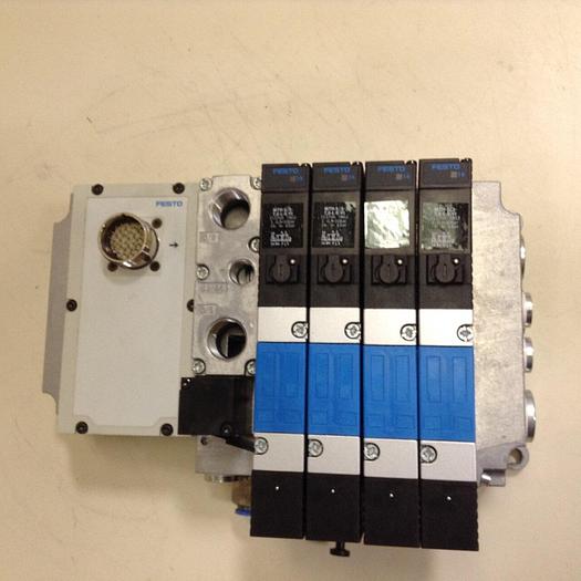 Used FESTO Control Block w/ Valves VIMP-03-B #69511