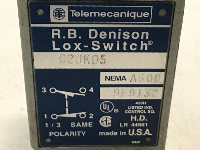 Used TELEMECANIQUE Lox-Switch C2JK05 #121754