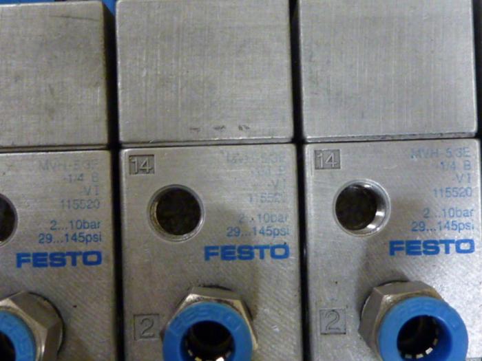 Used FESTO Control Block / Valve Terminal IFB8-02 #52770