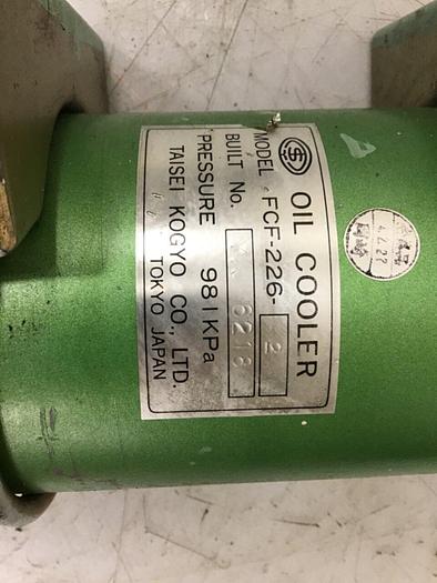 Used TAISEI KOGYO Oil Cooler FCF-226-2 #136615