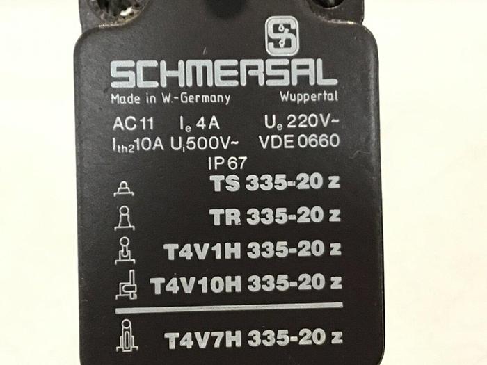 Used SCHMERSAL Limit Switch T4VH 335-02Z #121538