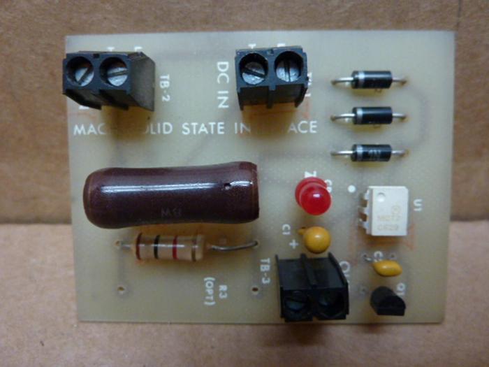 Used CONTROL PROCESS Interface PC Board M-10118 #27380