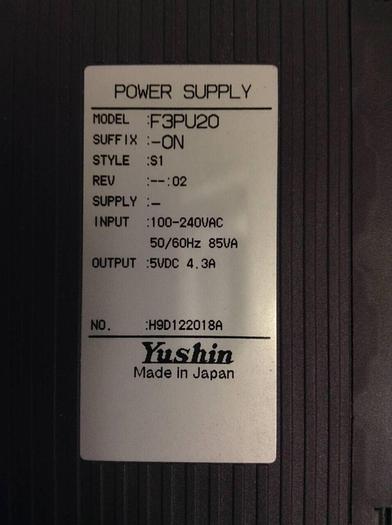 Used YOKOGAWA Power Supply F3PU20 #86099