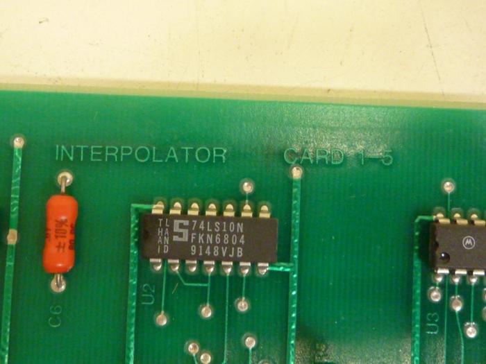 Used BOSTON DIGITAL Interpolator Card PCB10E310 #67088