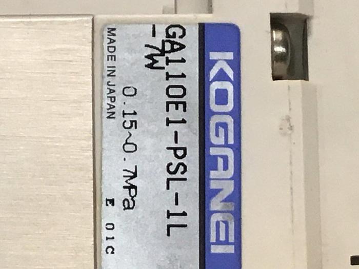 Used KOGANEI Manifold w/ Valves PBM5P-9W #120948