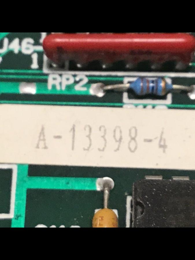 Used BARBER COLMAN Temp Control Circuit Board A-13398-4 Used