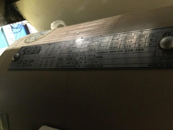 Used AEC 10 HP Grinder / Granulator, RG1012P1, Used