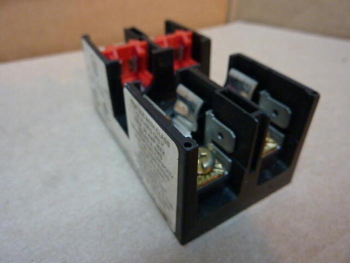 Used ALLEN BRADLEY 30 Amp Fuse Holder 1491-R162 SER C #29500