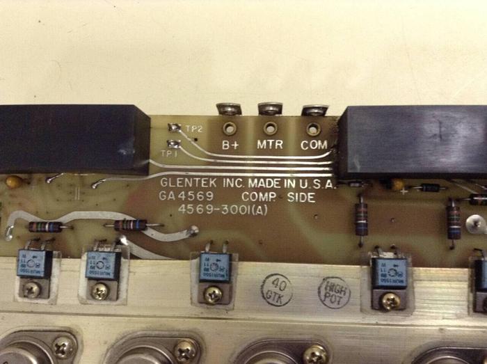 Used GLENTEK Circuit Board GA4569 #68276