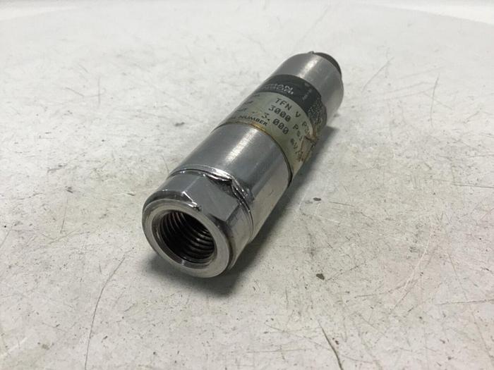 Used GEFRAN Valve TFN V P3M #123217