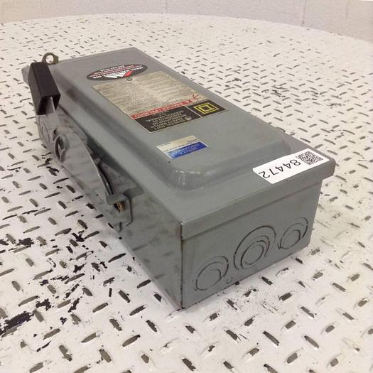 Used SQUARE D General Duty Safety Switch D322N #84472